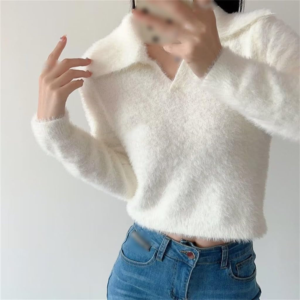 Shein Fluffy Warm Pullover Sweater