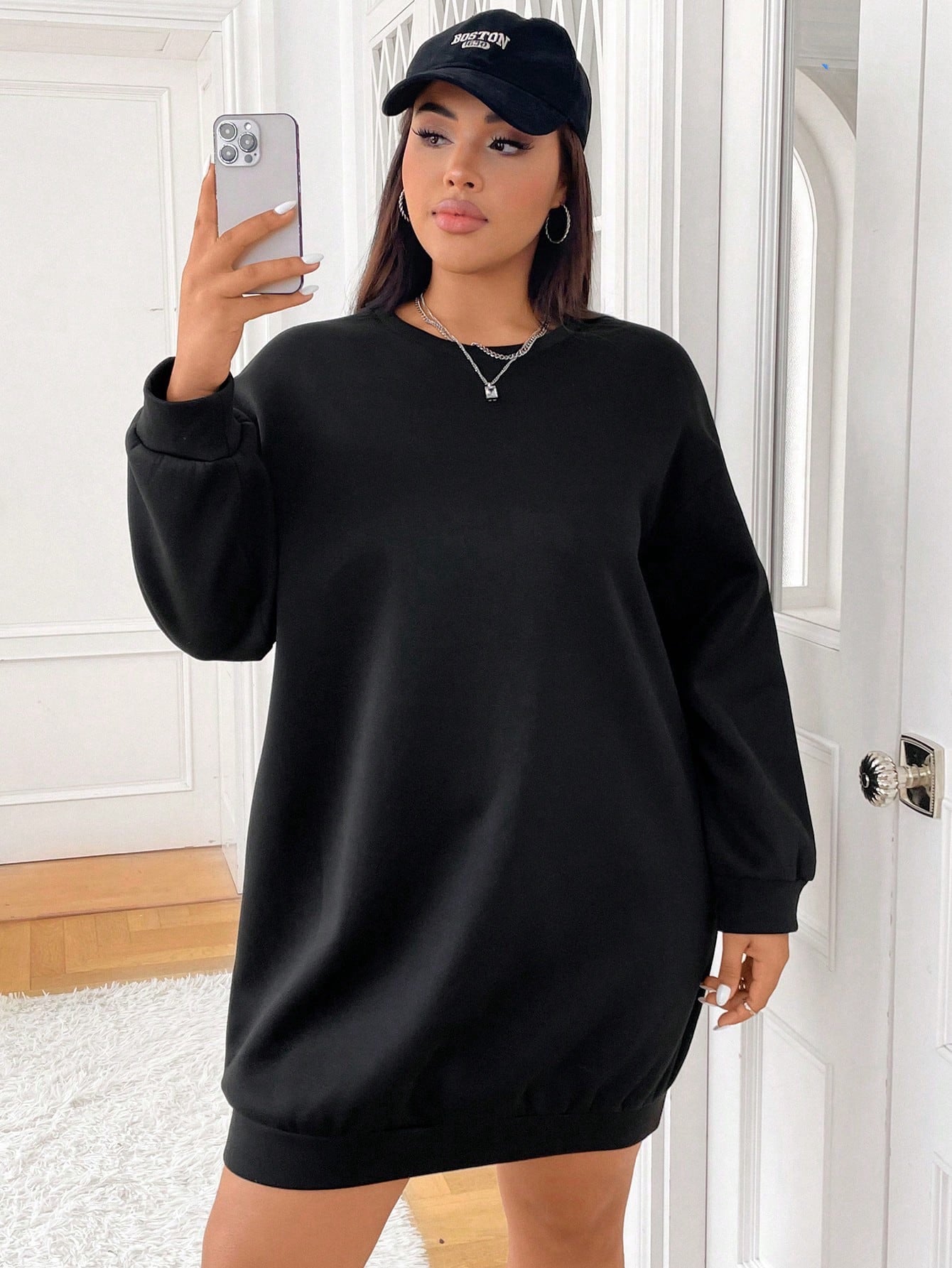 Shein Oversized Long Sweatshirt