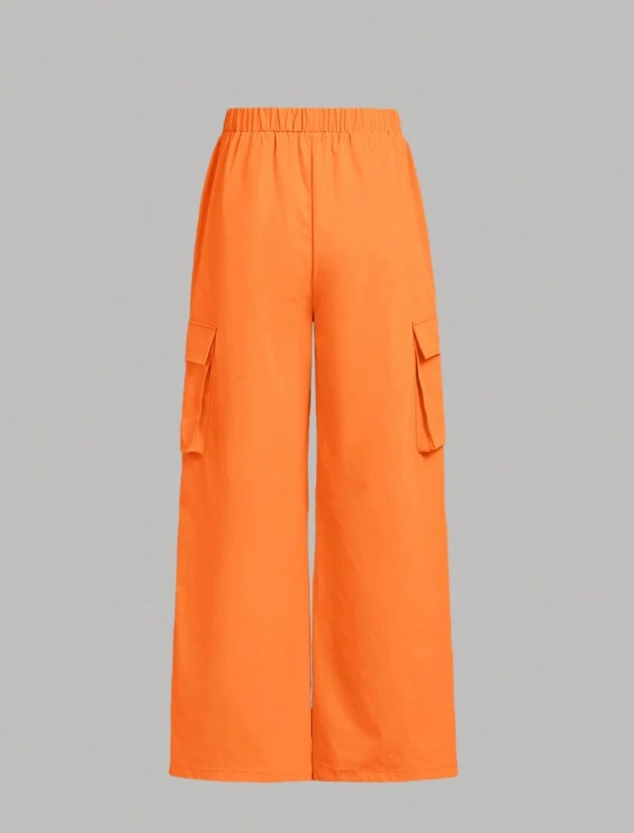 Shein Orange Bag Jogger Pants