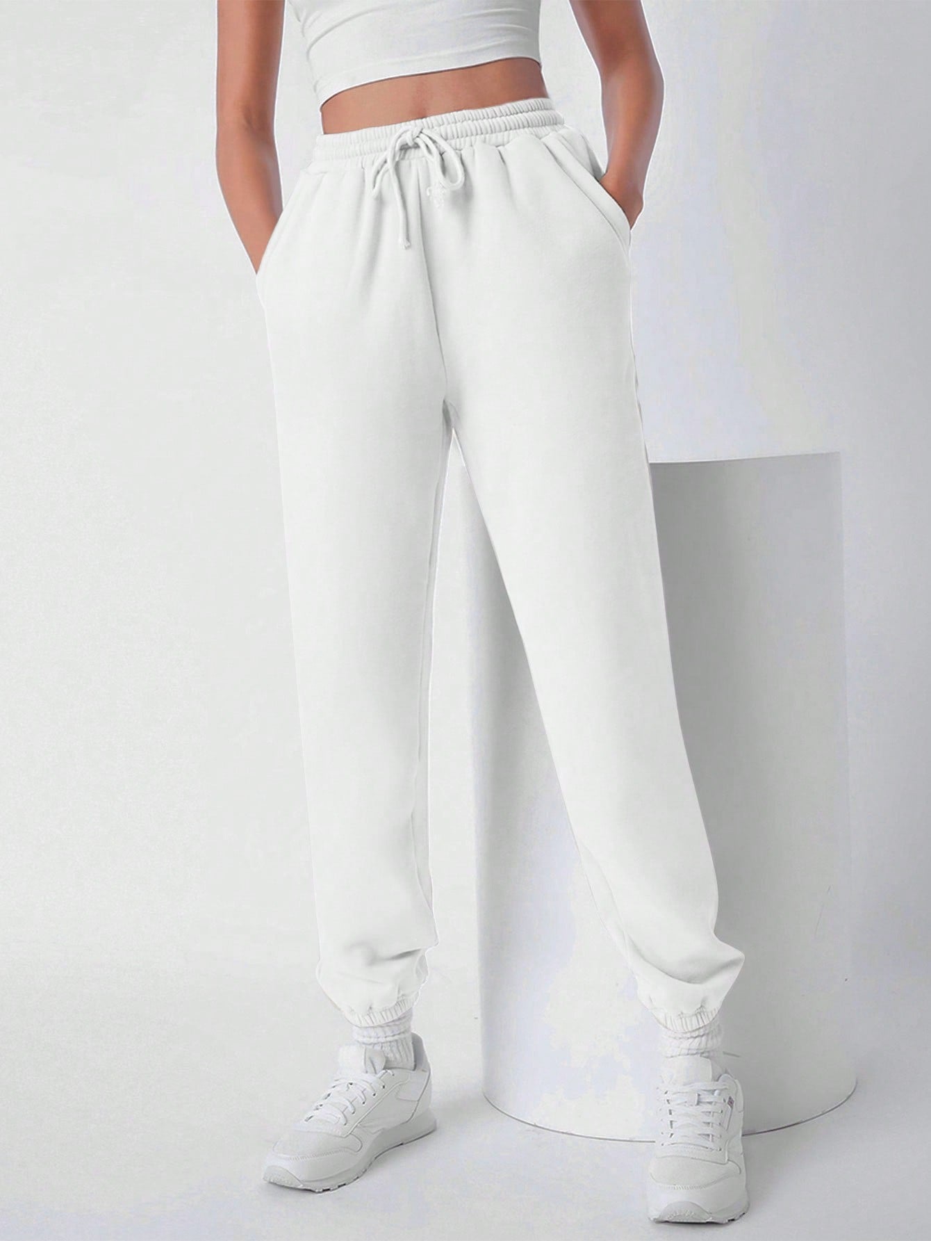 Shein Cozy Fleece Jogger Pants