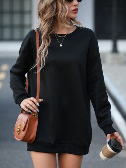 Shein Oversized Long Sweatshirt