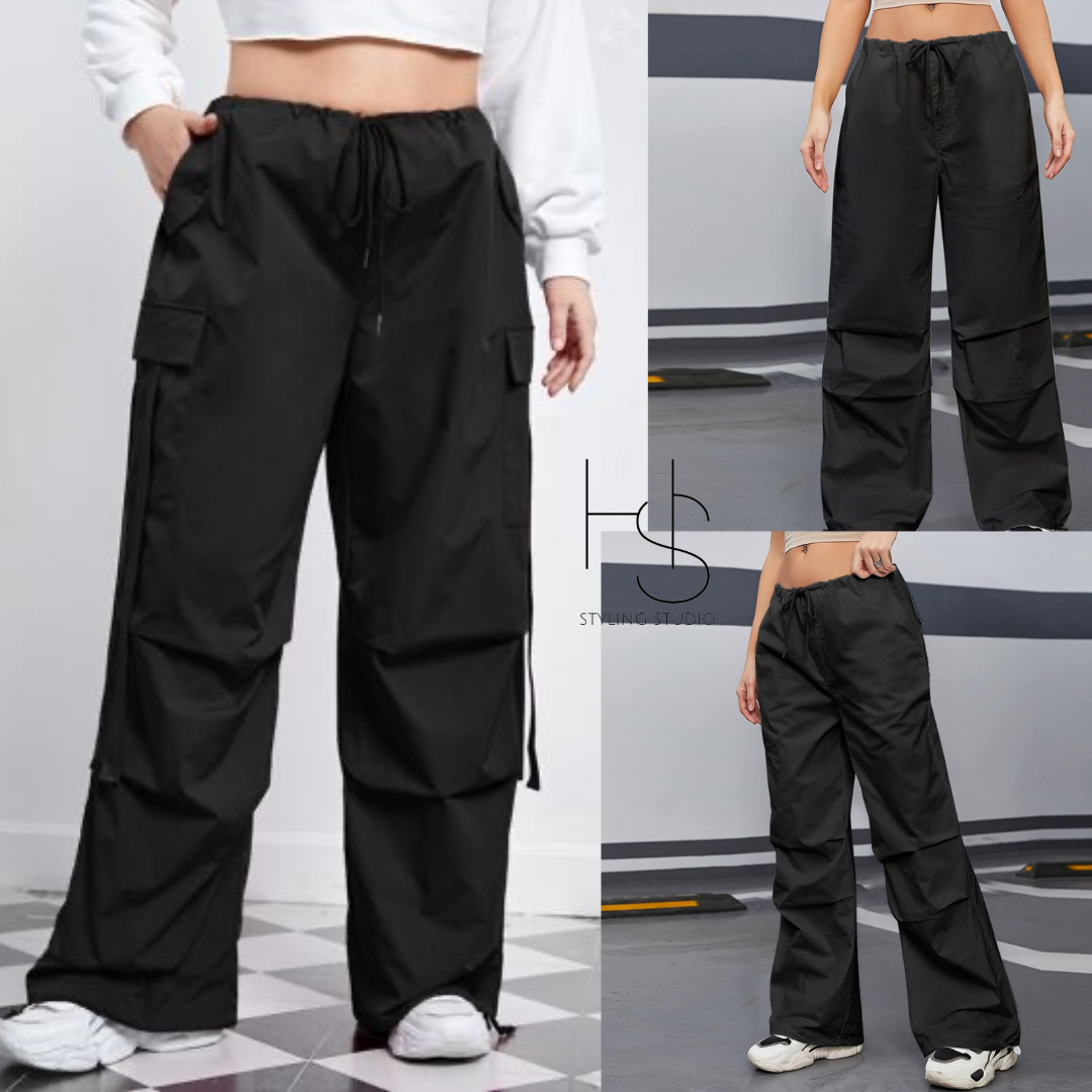 Shein Wide Leg Cargo Pants