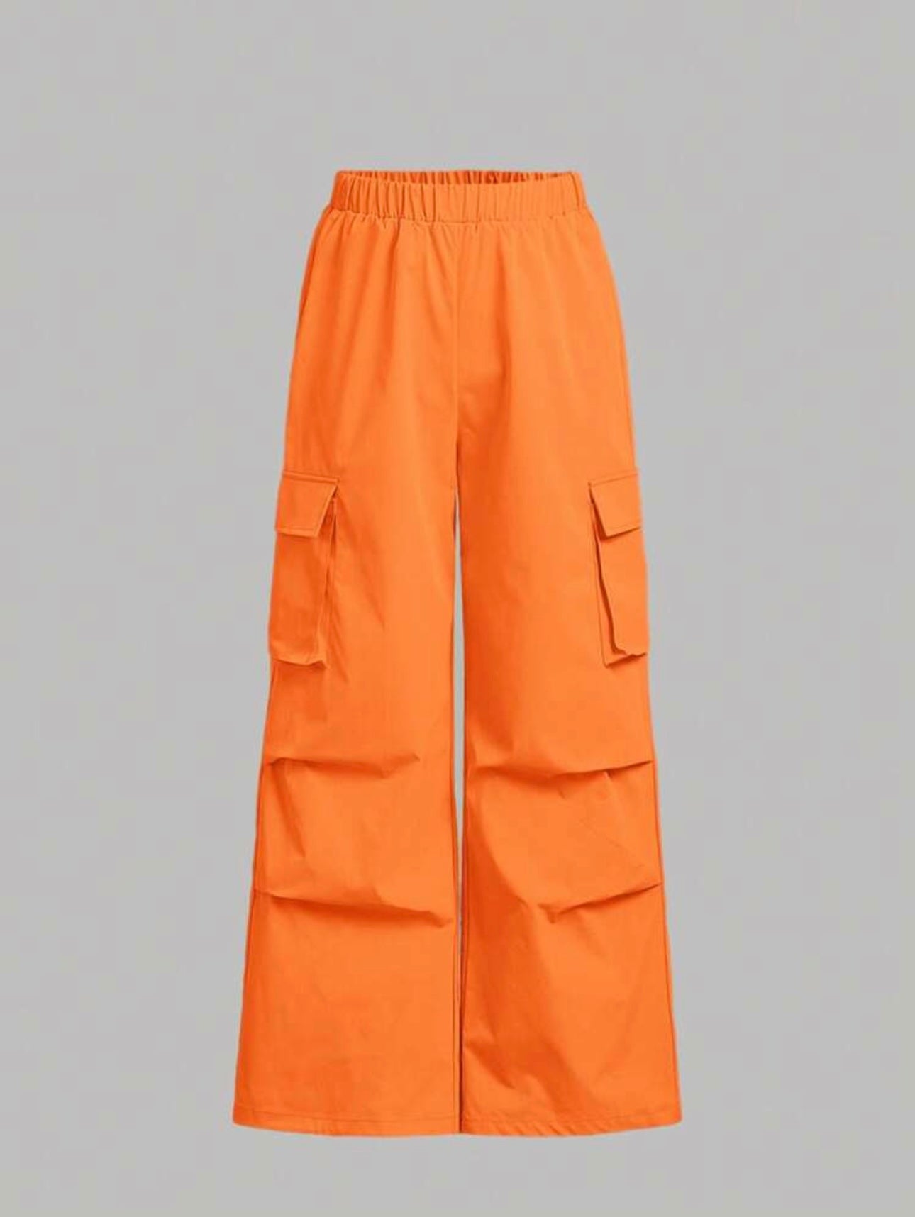 Shein Orange Bag Jogger Pants